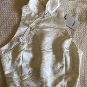 Sau Lee Jill Chinese Jacquard Pencil Dress